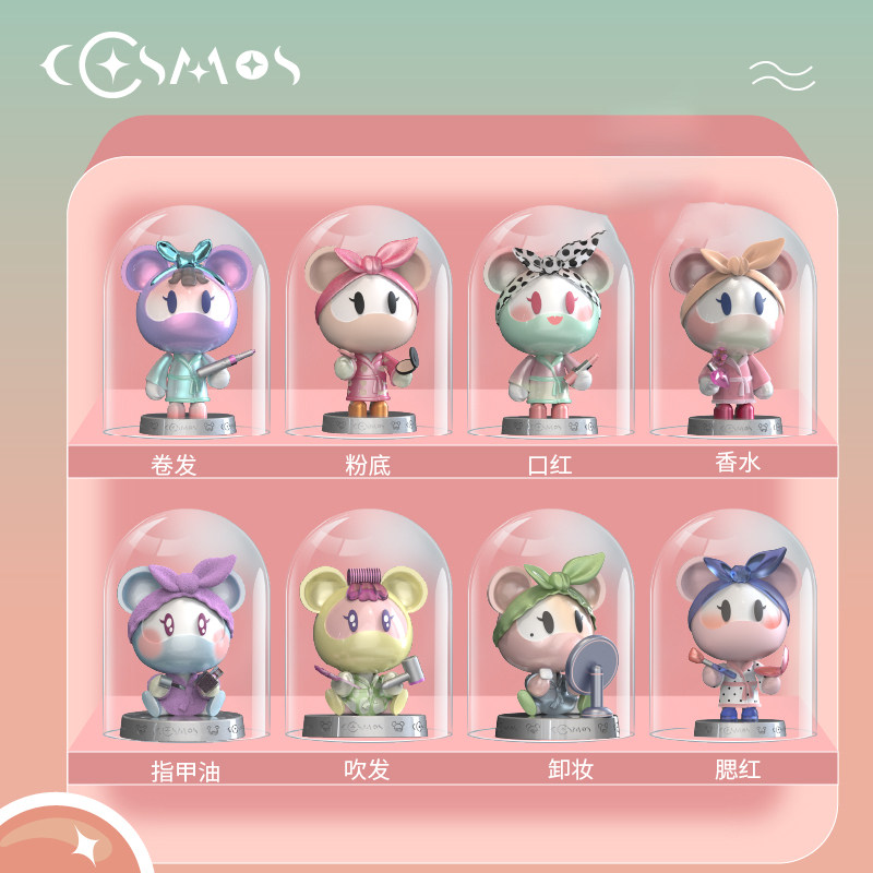 星际熊公仔摆件玩具盲盒手办