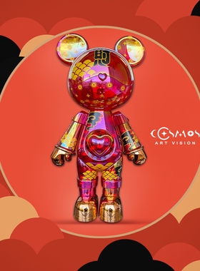 星际新春国风财运手办摆件客厅