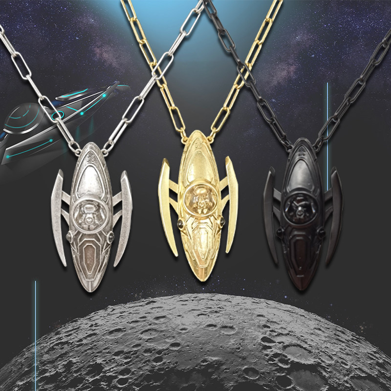 星际熊嘻哈风情侣项链饰品