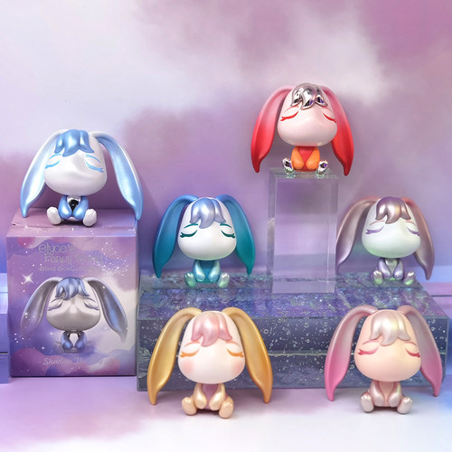 兔子收藏摆件盲盒玩具
