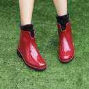 男女外穿款 春夏时尚 防雨短筒雨鞋 防水鞋 韩国可爱低筒雨靴防滑胶鞋