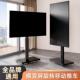 电视架子可移动电视机支架横竖屏旋转直播架手摇式 升降推车带轮移