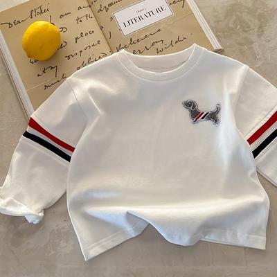 儿童长袖T恤纯棉上衣打底衫