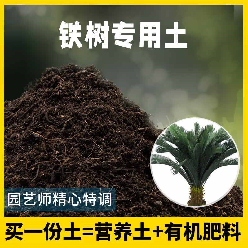 铁树专用土营养土家庭盆栽阳台绿植养花铁树腐殖土种植有机营养土