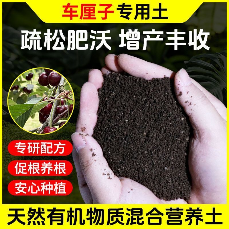 车厘子营养土种菜养花专用肥料通用型土壤种植土蔬菜盆栽有机疏松