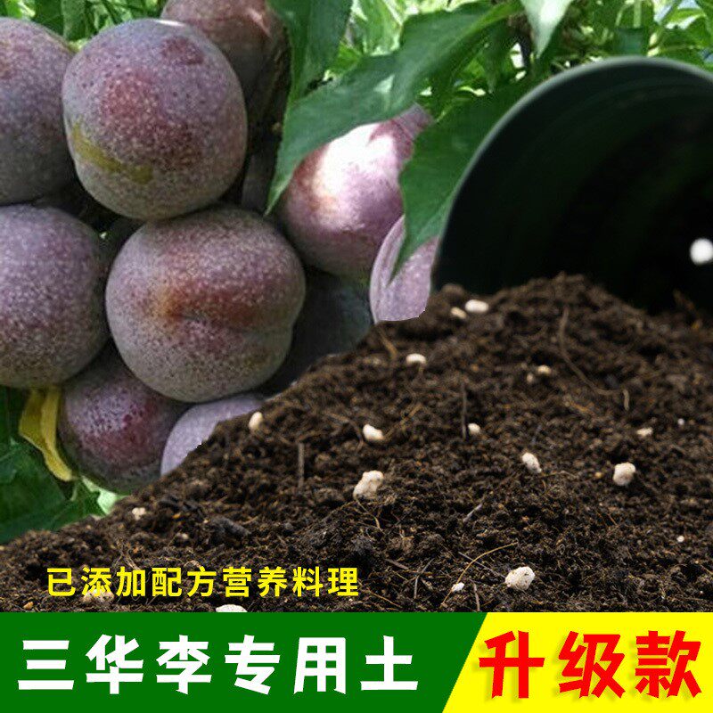 三华李子专用土有机土肥料家用种植土三华李子营养土盆栽养花包邮