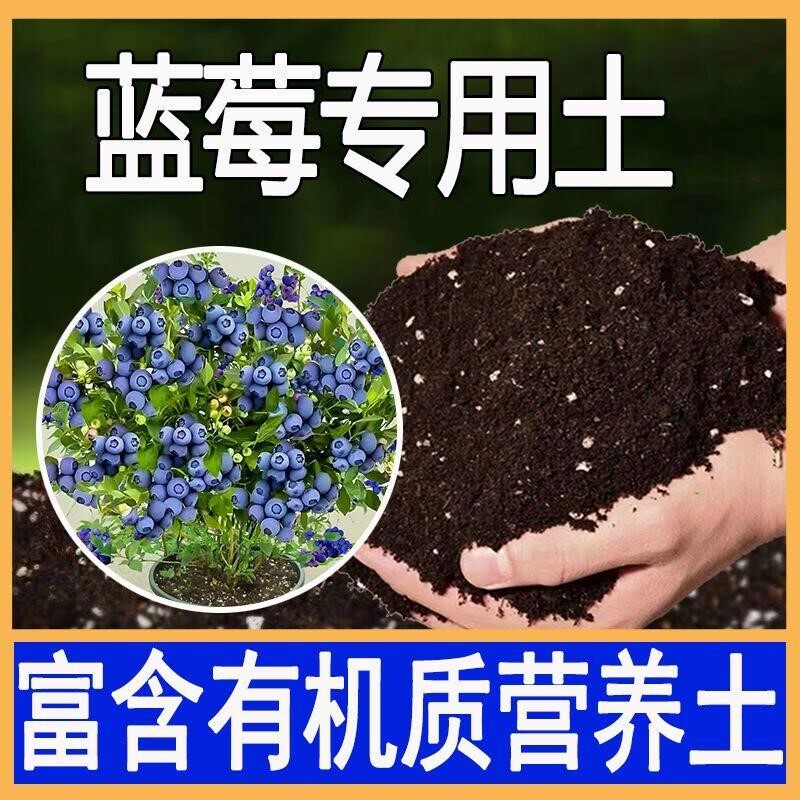 蓝莓适用土疏松透气盆栽绿植专用室内植物营养土肥料土