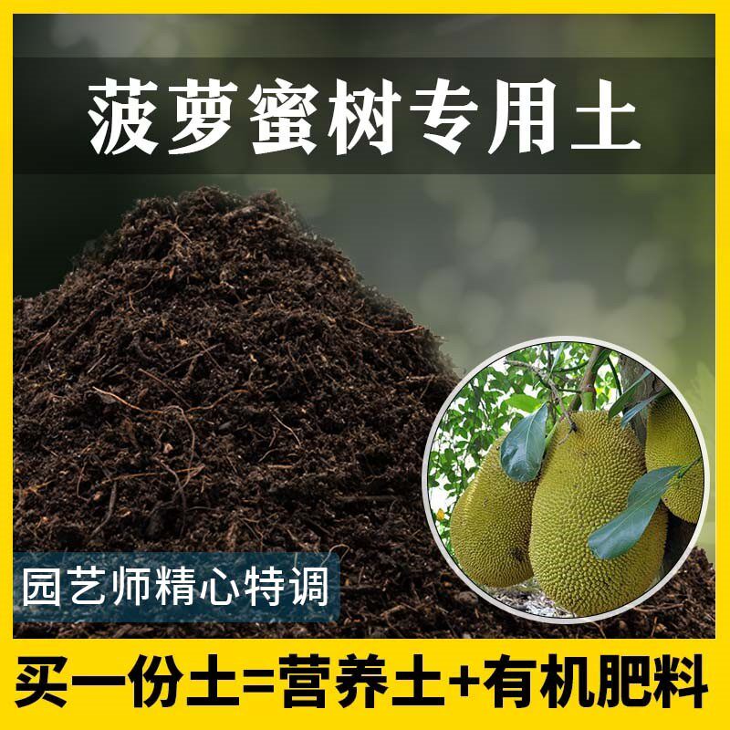 菠萝蜜专用土农业果园种植土家庭果树有机泥土盆栽土菠萝蜜营养土