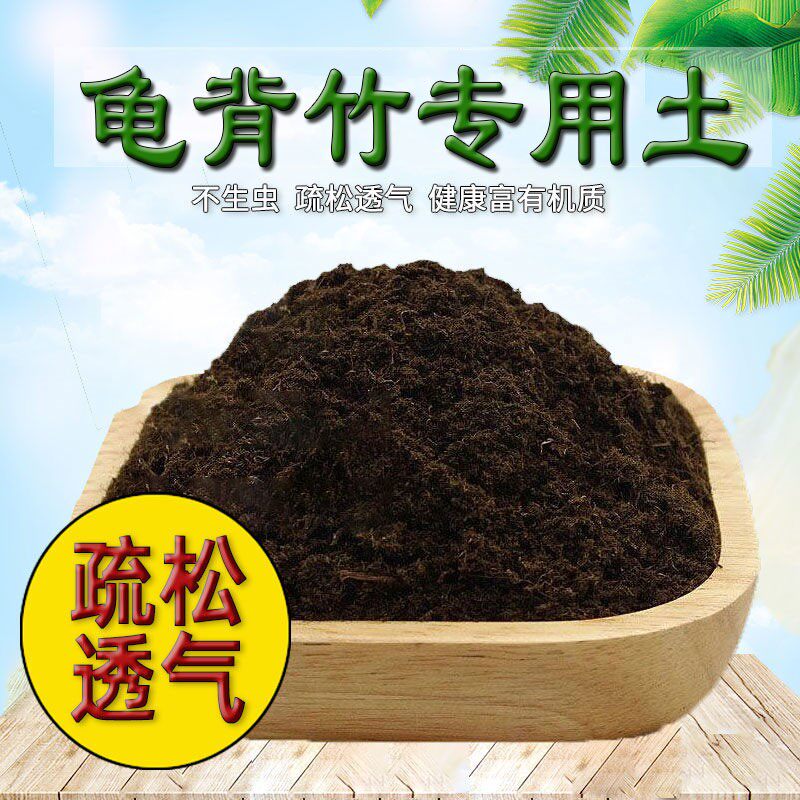 龟背竹专用土龟背竹土盆栽营养土松软酸性种植土壤种花土肥料通用