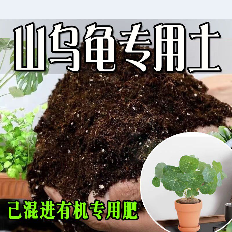 山乌龟专用土 山乌龟专用营养土 盆栽养花种花土通用种植土壤肥料