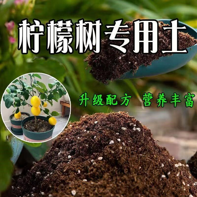 柠檬树专用土柠檬树营养土有机肥料疏松透气绿植花果种植土盆栽土