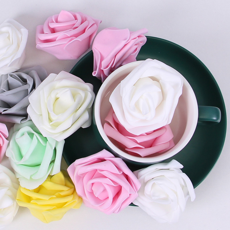 专业拍照道具多色仿真造型泡沫花PE花摄影棚内拍摄道具背景装饰品