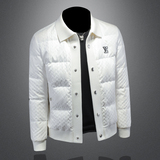 2024男士羽绒服标90白鸭绒钱塘6019-货号66133-P420镂空图，男装羽绒服，钱塘6019(原2022)