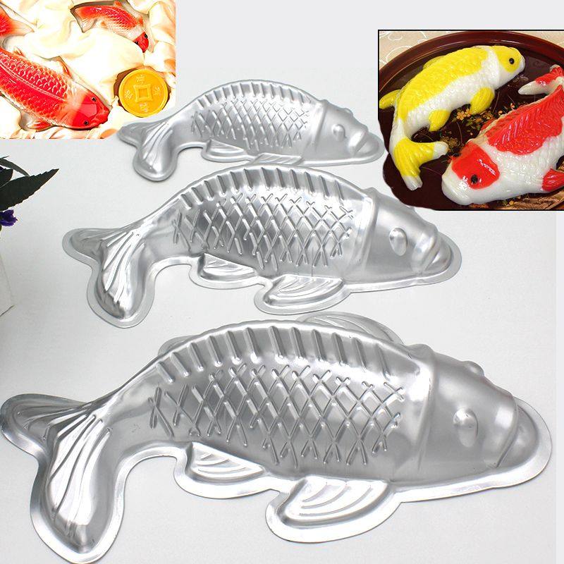 铝制鱼形模具年年有鱼年糕果冻馒头模鲤鱼模厨房烘焙工具食品蒸模,厨房/烹饪用具,烘焙模具,淘宝优惠券,粉丝福利购,淘宝优惠卷
