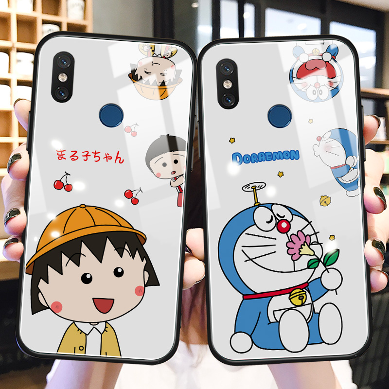 玻璃硅胶可爱手机壳