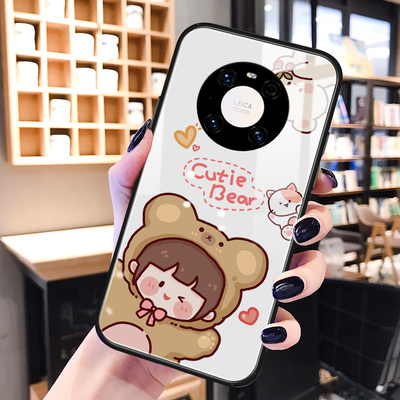 小熊华为防摔闺蜜同款个性风外壳