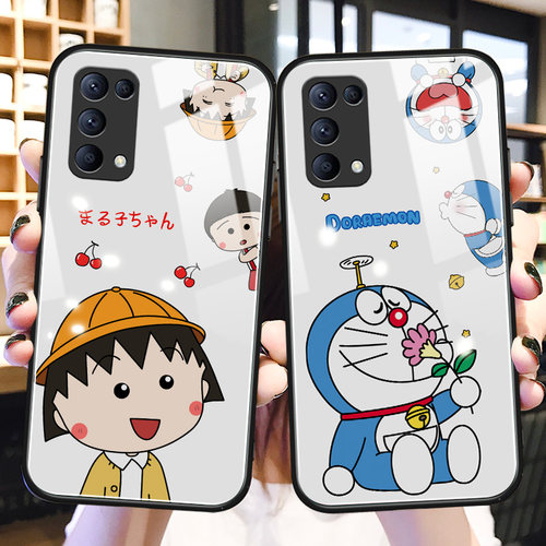 玻璃硅胶可爱手机壳