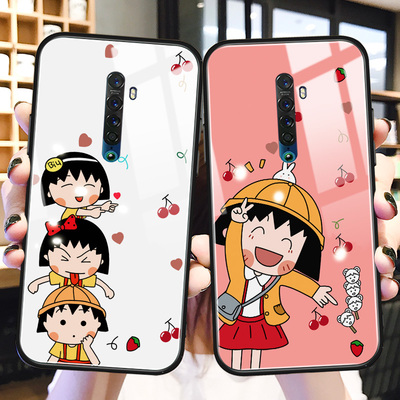 OPPO钢化玻璃卡通保护壳