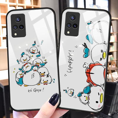 玻璃硅胶可爱手机壳