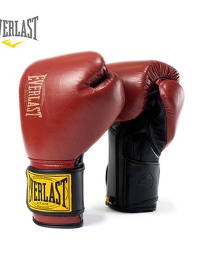 EVERLAST 1910 Advanced Boxing Gloves拳击散打格斗真皮拳击手套