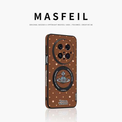 360旋转磁吸支架 侧边皮纹