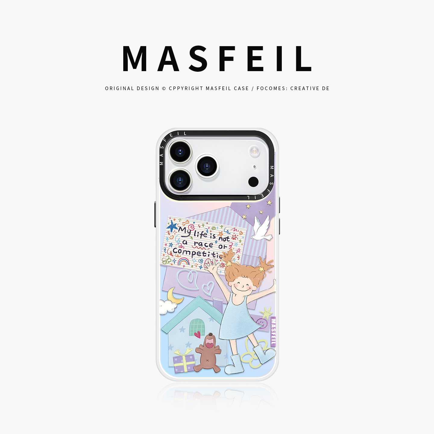 双层imd，镭射磁吸壳