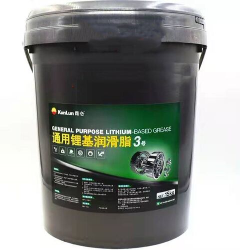 昆仑通用锂基脂0号00号000号1号2号3号润滑脂轴承电机黄油15kg