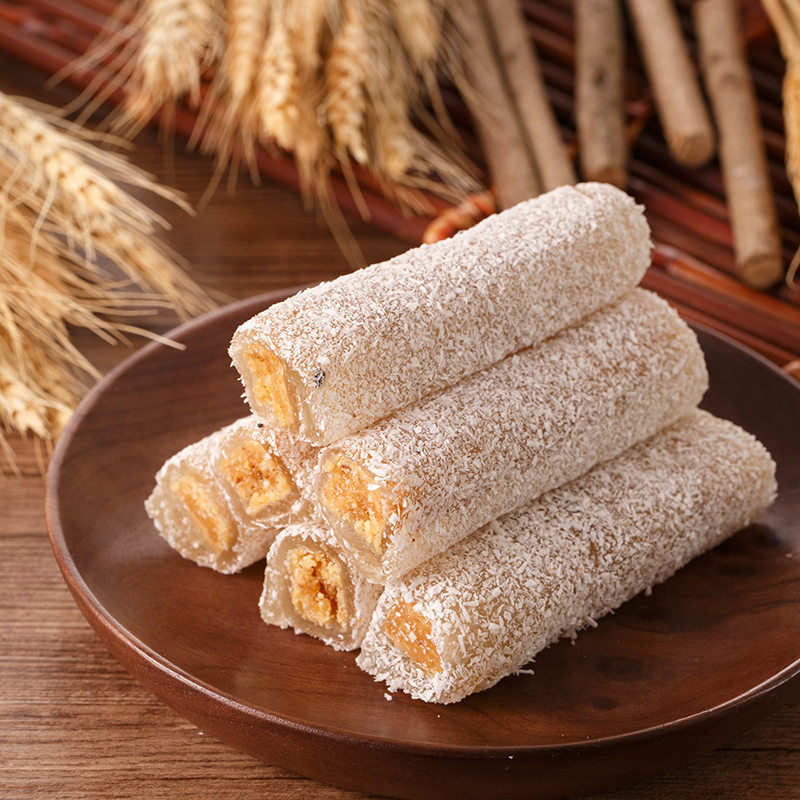 老潮夫广东鸭脖椰丝花生糖