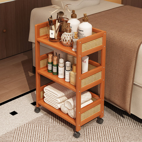 【带轮可移动！】美容院置物架