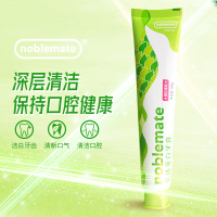 noblemate/诺培美乳铁蛋白牙膏清新口气洁白减少口气牙垢樱花薄荷