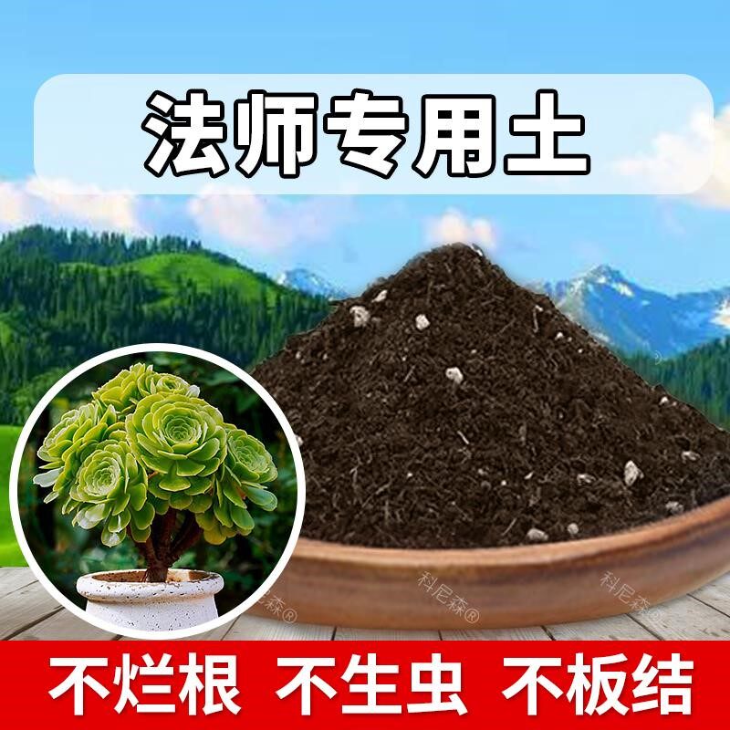 法师专用土营养土多肉法师肥料天然种植有机土家庭室内盆栽土壤