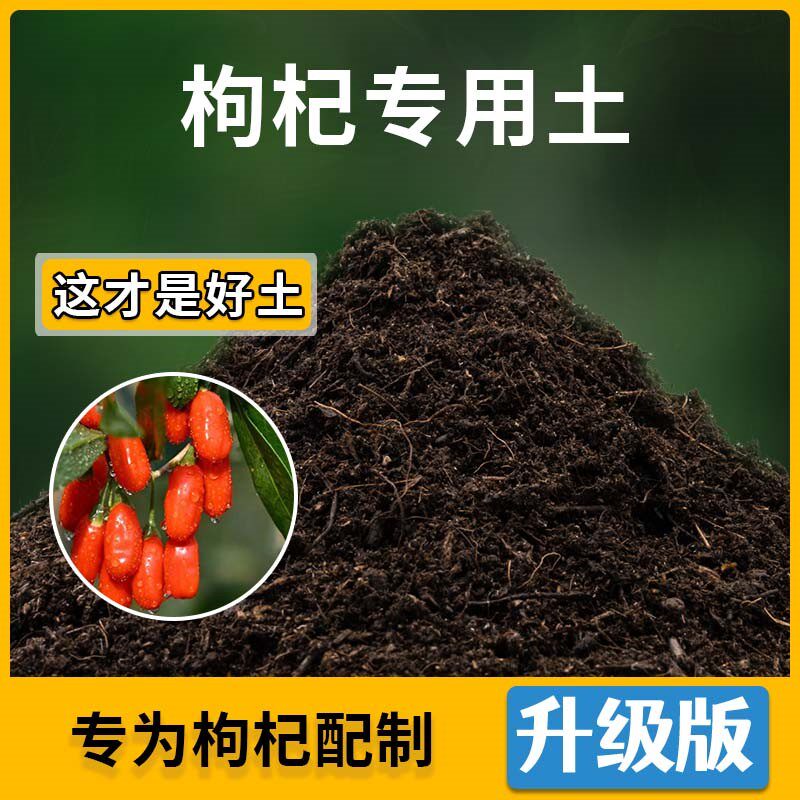 枸杞专用土枸杞营养土家用种植土壤家庭盆栽种花养花绿植有机土