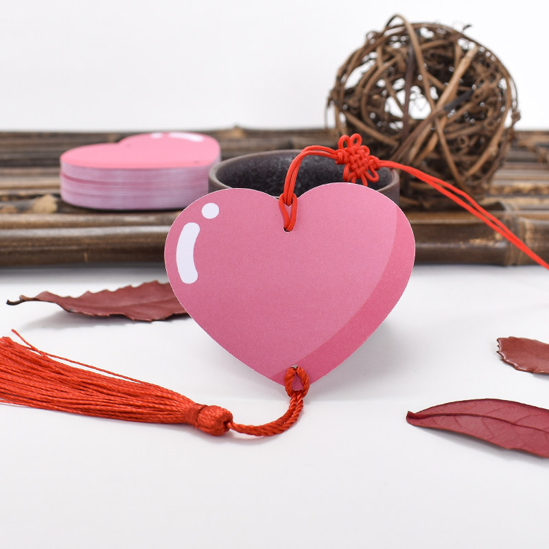 爱心许愿卡幼儿园儿童留言贺卡迷你手工小祝福心愿卡片纸学校教室布置