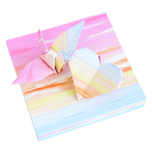 高级感大张复杂手工折纸正方形高档有韧性小学生儿童进阶彩色图案千纸鹤时尚汉服菠萝凤梨莲花灯笼昆虫专用纸