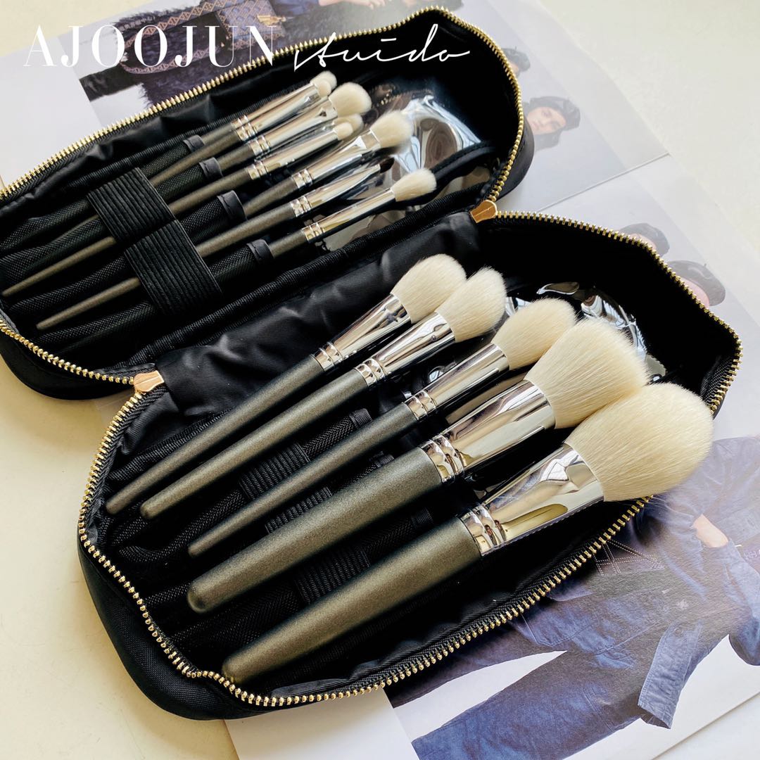 羊毛专业腮红刷美妆工具