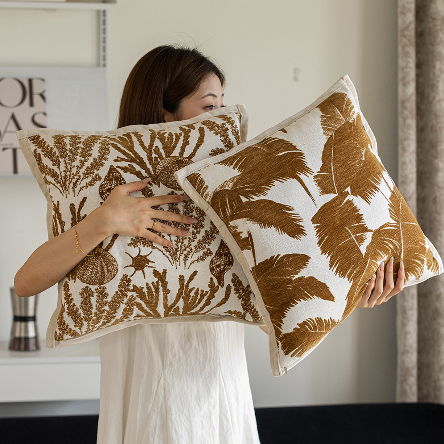 轻奢沙发抱枕套批发客厅装饰靠垫腰枕床头卧式现代简约高级感靠枕