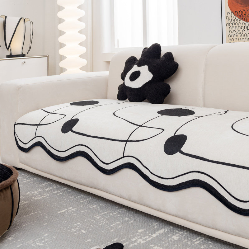 ins风异形沙发垫四季通用坐垫不规则轻奢防滑一片式高级感沙发垫,居家布艺,沙发垫,淘宝优惠券,粉丝福利购,淘宝优惠卷