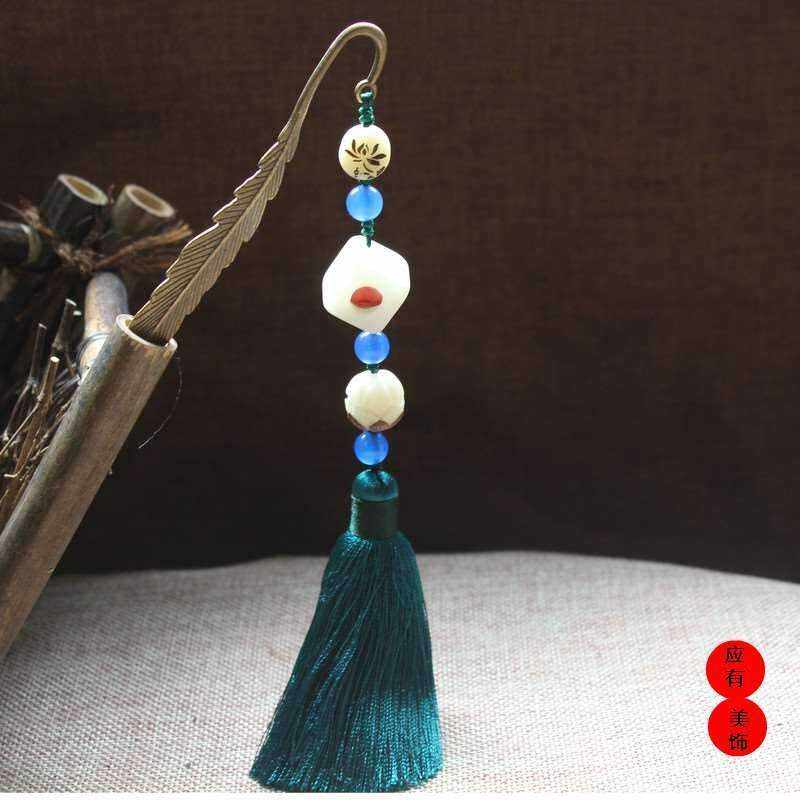 古风禁步diy材料包配饰玉佩自己做穗子步佩diy手工挂件花型书签