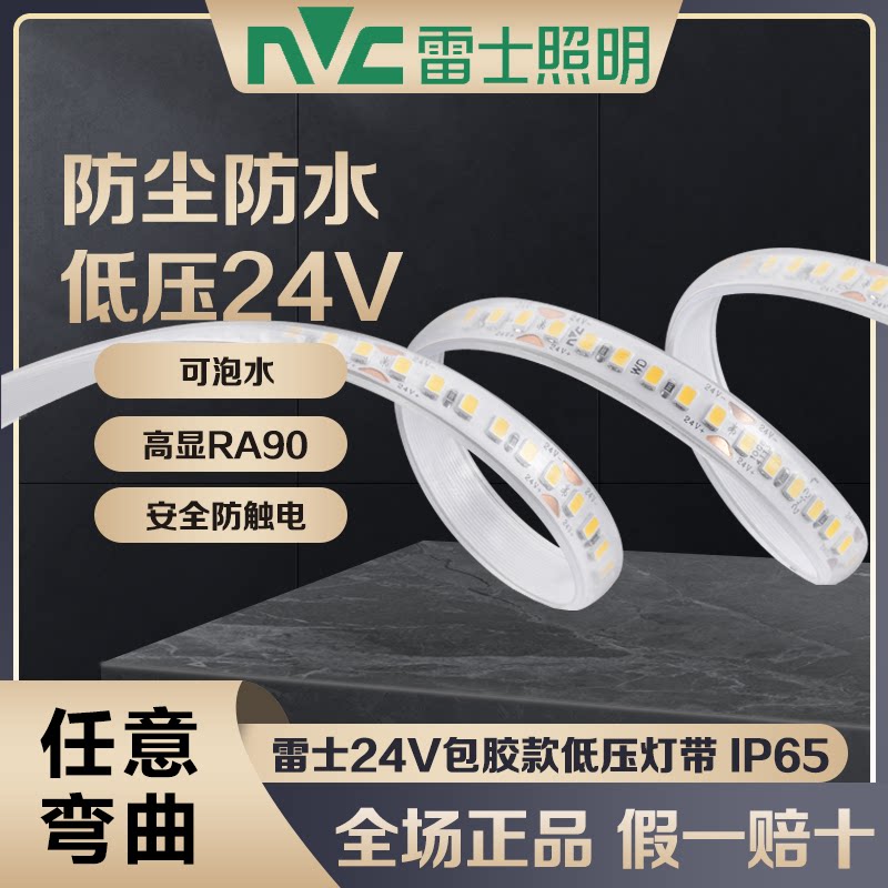 雷士户外防水低压灯带24V10W