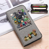 我 世界联名周边长款 设计钱包多卡位大容量多功能零钱包卡包一体