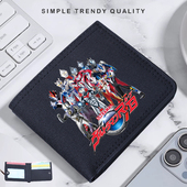 奥特曼男孩学生儿童可爱动漫卡通二次元 短款 折叠钱包卡包零钱包