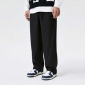 ins国潮牌休闲长裤 直筒宽松阔腿裤 子 男春秋季 conklab纯色垂感西裤