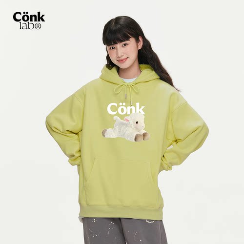 CONKLAB无性别小羊连帽卫衣外套