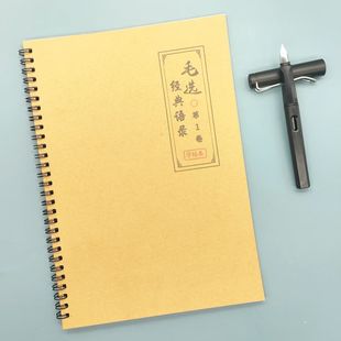 毛选290金句练字帖硬笔静心学习语录楷书成人初高中临摹描红本
