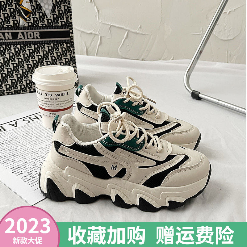 广州惠州女鞋新华城老爹鞋运动厚老爹鞋