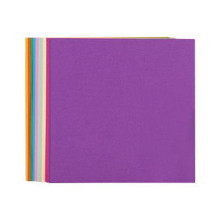 折纸彩色彩纸剪纸书 a4软薄手工纸材料镭射纸正方形宝宝儿童幼教幼儿园千纸鹤玫瑰花DIY多功能学生珠光折叠纸