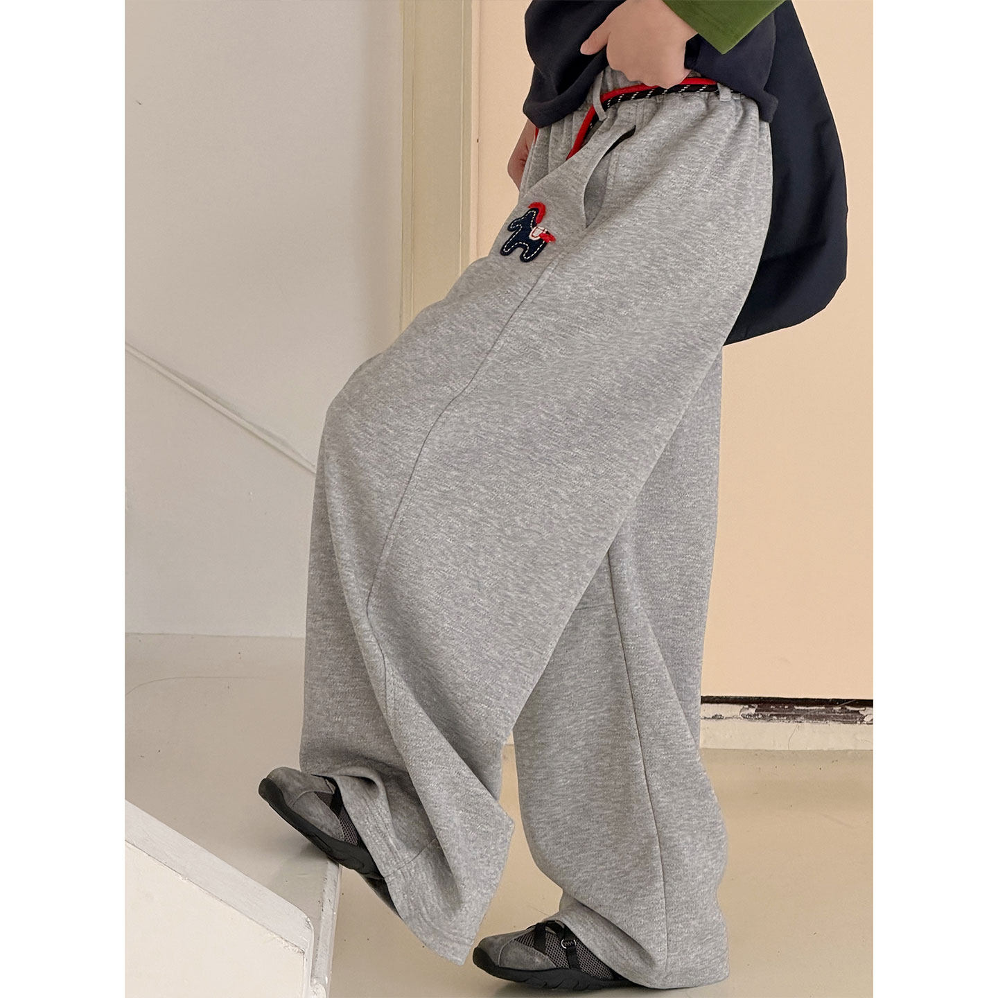 PAUL童装 韩系小马女童裤子春秋儿童休闲裤2026新款春装运动大童,童装/婴儿装/亲子装,裤子,淘宝优惠券,粉丝福利购,淘宝优惠卷