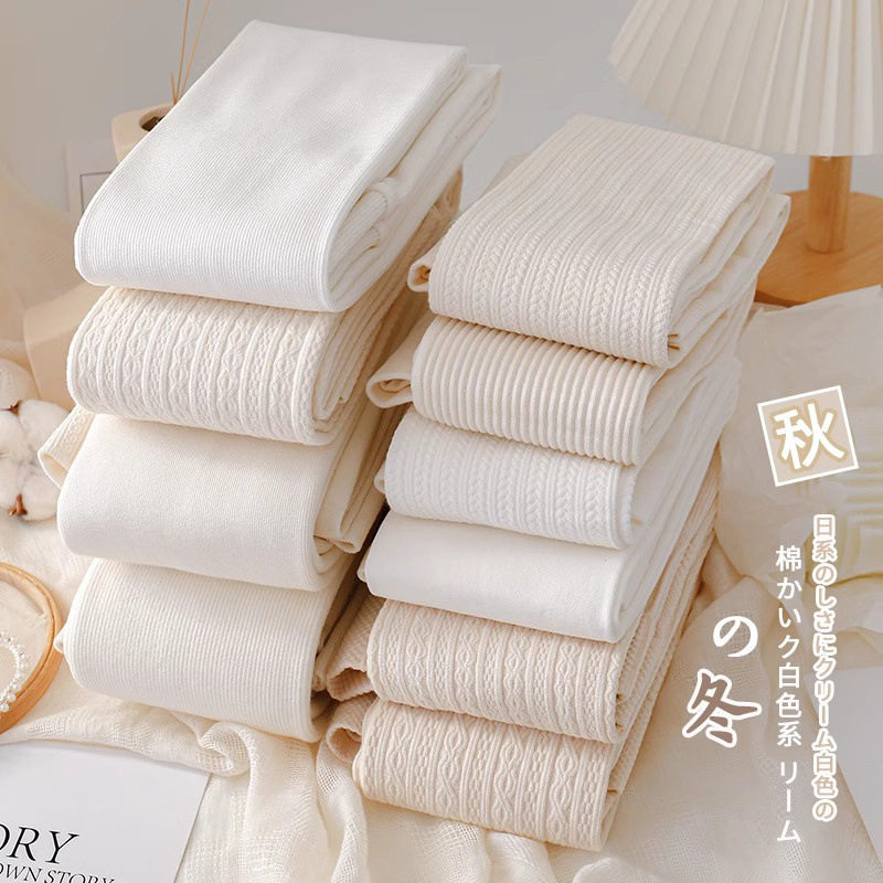 秋冬加绒加厚打底裤女lolita白色保暖棉高腰连裤袜奶白踩脚打底袜,模玩/动漫/周边/娃圈三坑/桌游,lolita洛丽塔袜子,淘宝优惠券,粉丝福利购,淘宝优惠卷