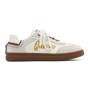 厚底小众轻奢设计感复古休闲鞋 男女同款 春季 高级感板鞋 男 2026新款