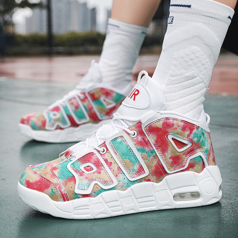 皮蓬大air篮球男鞋2026新款潮牌潮流休闲气垫减震中学生运动球鞋